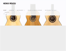 Tablet Screenshot of gitarrmakare.se